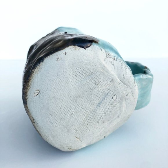 Handmade Ceramic Mug with Abstract Pattern - Picture 11 of 12